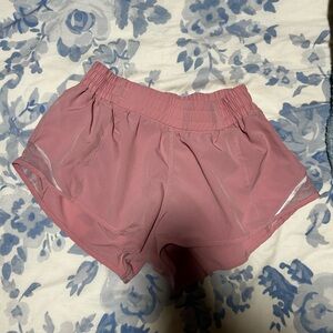 lululemon athletica Rose Pink Athletic Running Shorts